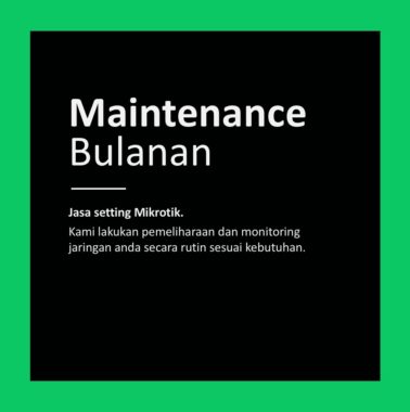 jasa setting mikrotik portofolio maintenance